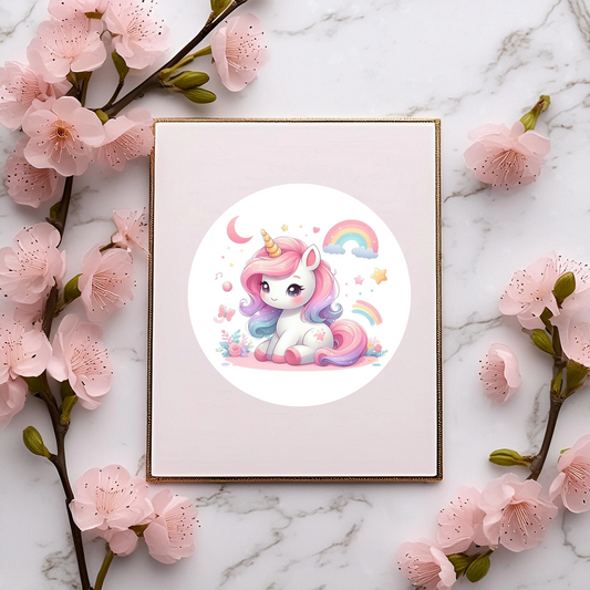 Rainbow Dash Unicorn Sticker